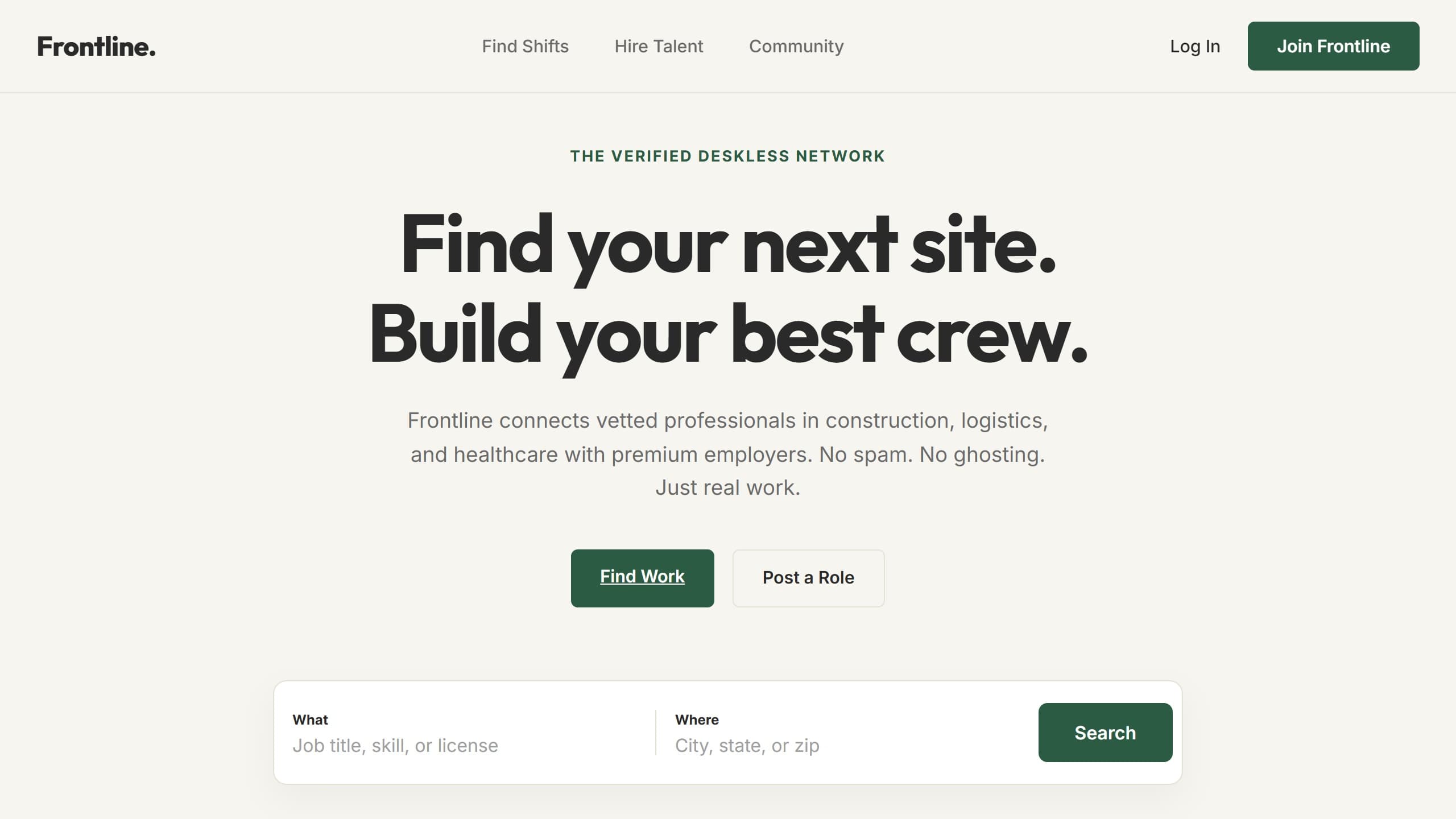 Frontline Job Network